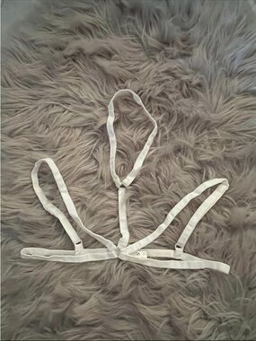 White Strappy Harness